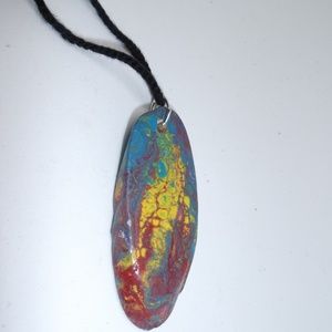 Sunshine Driftwood Artisan Necklace